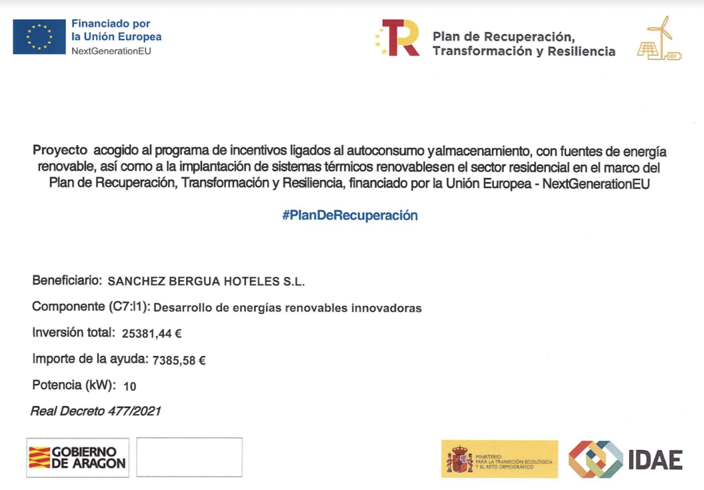 Reserva en el Hotel Sánchez, en